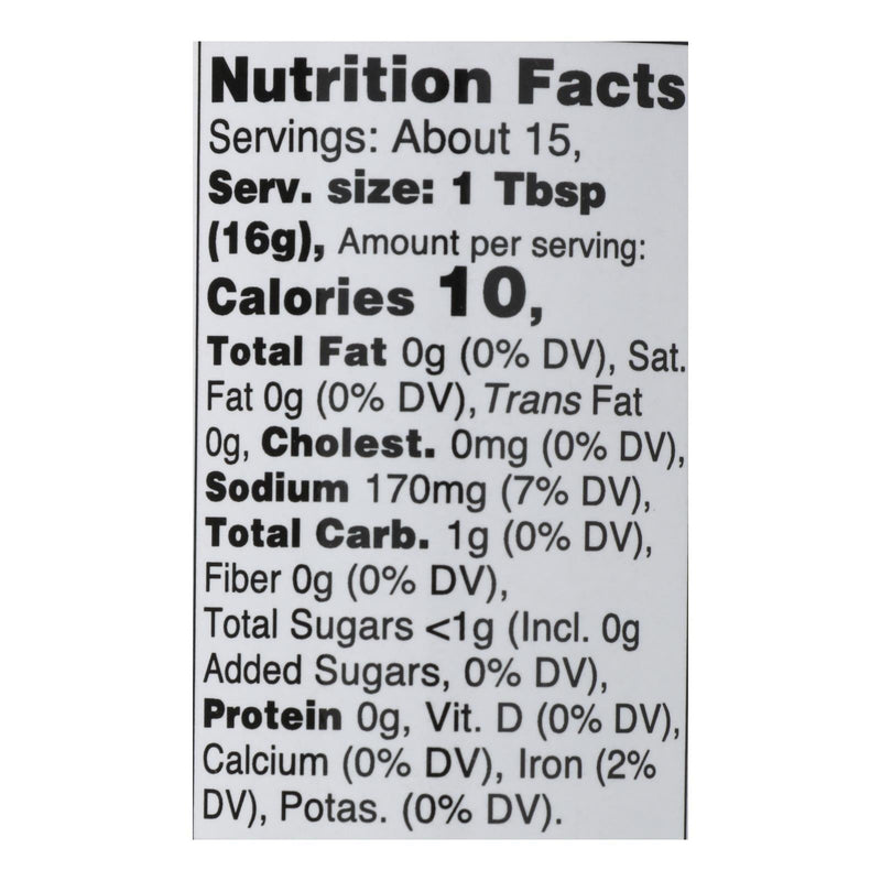 Fody Food Company - Sauce Taco Gluten Free - Case Of 6 - 8.5 Ounce