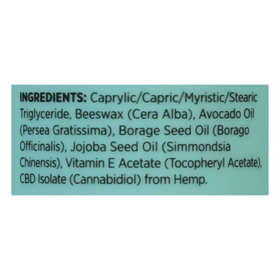 An image displaying Shikai Products - Cbd Balm Unscented - 1 Each-1.65 Oz by Shikai Products