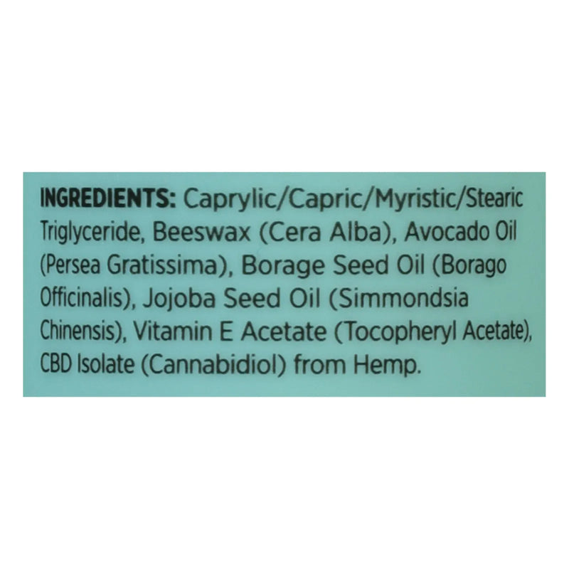 An image displaying Shikai Products - Cbd Balm Unscented - 1 Each-1.65 Oz by Shikai Products