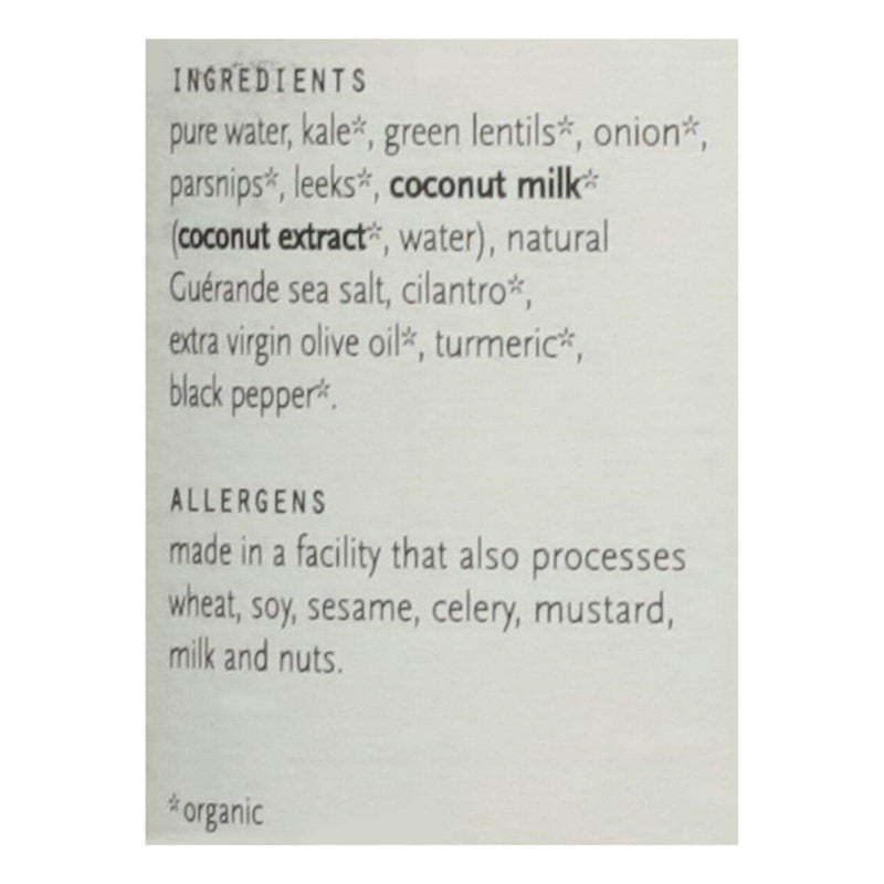 Karine & Jeff - Soup Lentil And Kale - Case Of 6-24 Ounce