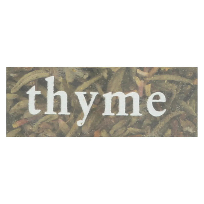 An image displaying Simply Organic Thyme Leaf - Organic - Whole - Fancy Grade - .28 Ounce - Case Of 6 by Simply Organic