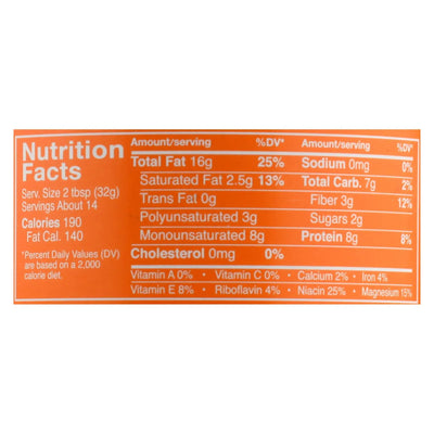 An image displaying Crazy Richard's All-natural Crunchy Peanut Butter - Case Of 12 - 16 Ounce by Crazy Richards