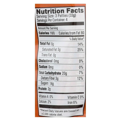 Heavenly Organics Heavenly Organic Honey Pattie - Chocolate - Case Of 6 - 4.66 Ounce