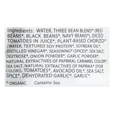 Bean Vivo - Chili 3 Bean Vegan - Case Of 6-10 Oz - Orca Market