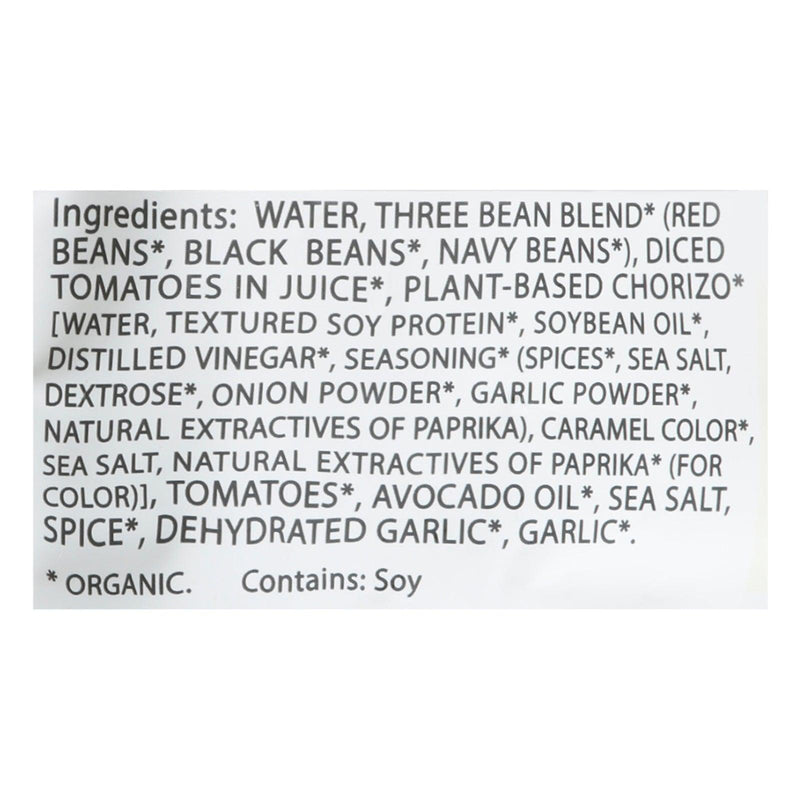 Bean Vivo - Chili 3 Bean Vegan - Case Of 6-10 Oz - Orca Market