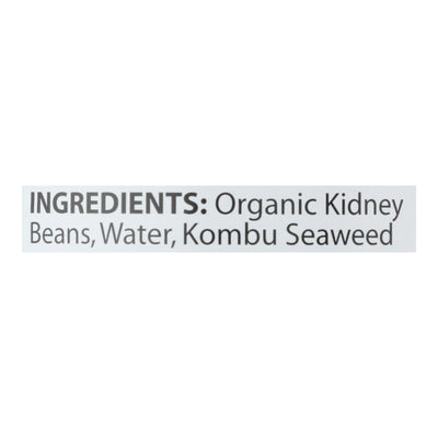 Eden Foods Organic Kidney Beans - Case Of 12 - 15 Oz. - Orca Market
