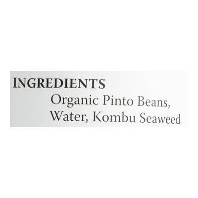 Eden Foods Organic Pinto Beans - Case Of 12 - 15 Oz. - Orca Market
