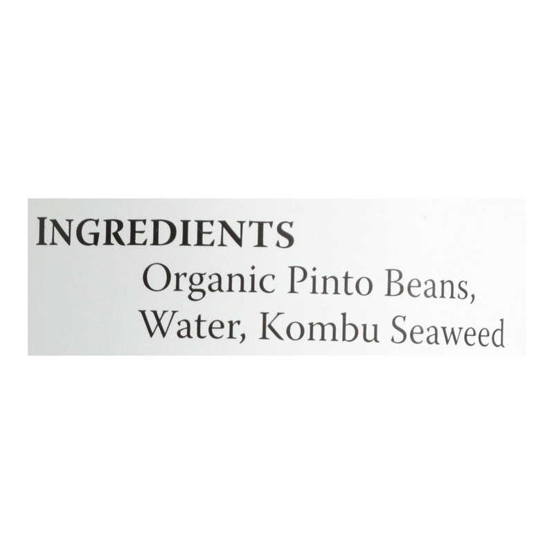 Eden Foods Organic Pinto Beans - Case Of 12 - 15 Oz. - Orca Market