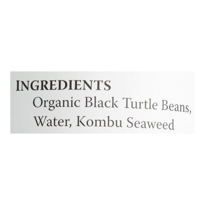 Eden Foods Organic Black Beans - Case Of 12 - 15 Oz. - Orca Market
