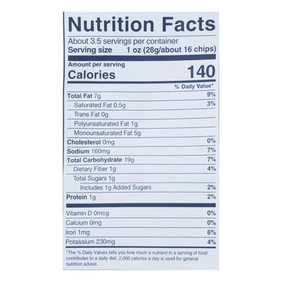 An image displaying Simply 7 - Chips Quinoa Sea Salt - Case Of 8-3.5 Ounce by Simply 7 Snacks