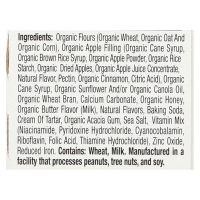 Earth's Best - Bars Sunny Days Apple - Case Of 6-4.69 Oz - Orca Market