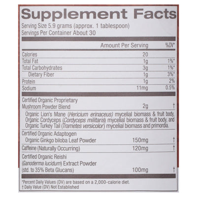 Om - Mushroom Coffee Blend - 1 Each -6.24 Oz - Orca Market