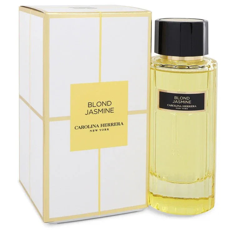 An image displaying Blond Jasmine by Carolina Herrera Eau De Toilette Spray 3.4 oz for Women by Carolina Herrera