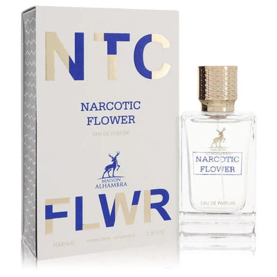 An image displaying Narcotic Flower by Maison Alhambra Eau De Parfum Spray 3.4 oz for Women by Maison Alhambra