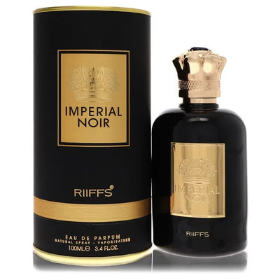 An image displaying Riiffs Imperial Noir by Riiffs Eau De Parfum Spray 3.4 oz for Men by Riiffs