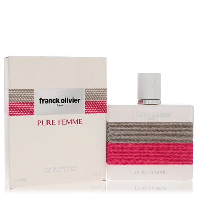 An image displaying Franck Olivier Pure Femme by Franck Olivier Eau De Parfum Spray 3.4 oz for Women by Franck Olivier