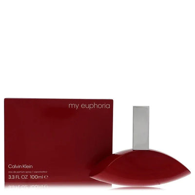 An image displaying My Euphoria by Calvin Klein Eau De Parfum Spray 3.3 oz for Women by Calvin Klein