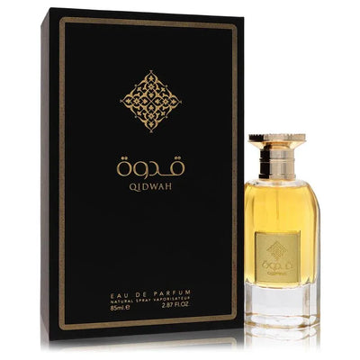 An image displaying Ard Al Zaafaran Qidwah by Al Zaafaran Eau De Parfum Spray 2.87 oz for Men by Al Zaafaran