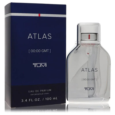 An image displaying Tumi Atlas by Tumi Eau De Parfum Spray 3.4 oz for Men by Tumi