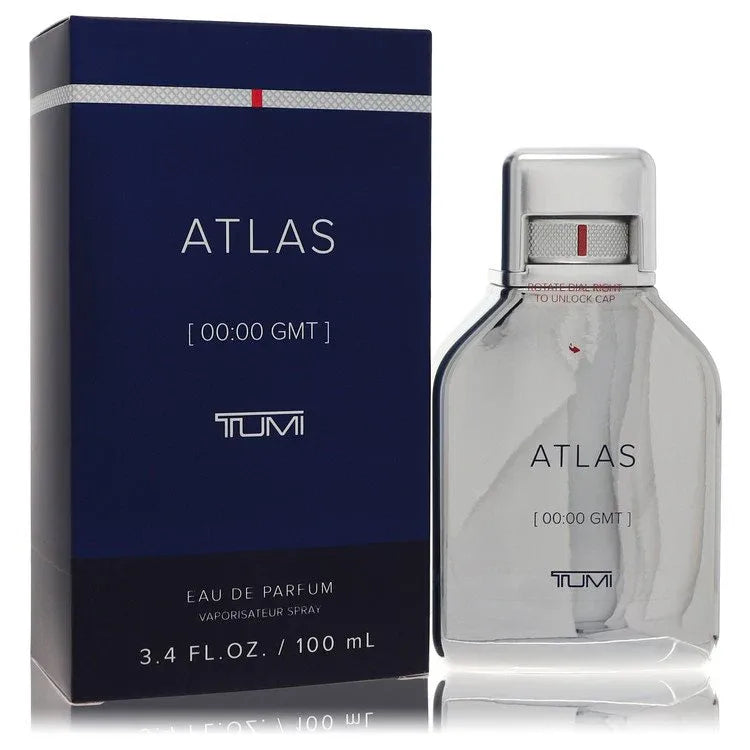 An image displaying Tumi Atlas by Tumi Eau De Parfum Spray 3.4 oz for Men by Tumi