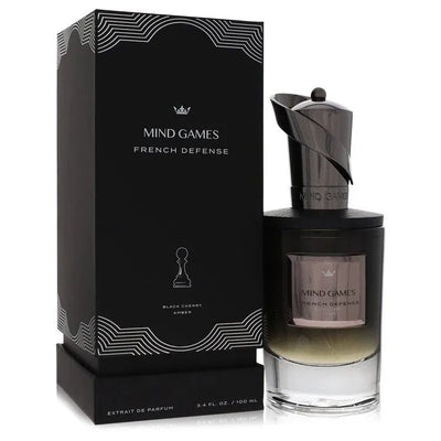 An image displaying Mind Games French Defense by Mind Games Extrait De Parfum Spray 3.4 oz for Men by Mind Games