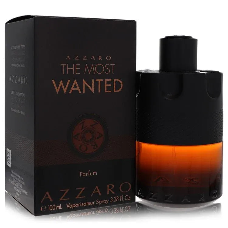 An image displaying Azzaro The Most Wanted by Azzaro Parfum Spray 3.4 oz for Men by Azzaro