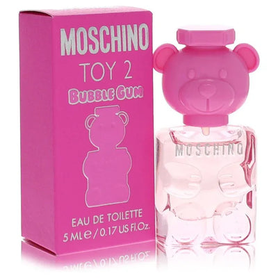 An image displaying Moschino Toy 2 Bubble Gum by Moschino Mini EDT .17 oz for Women by Moschino