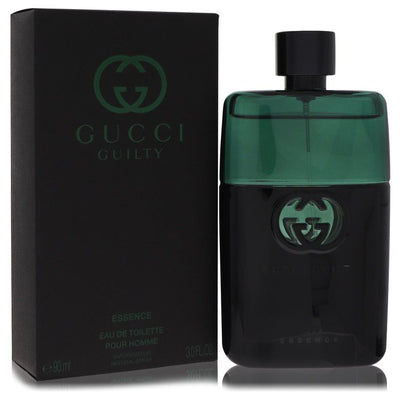 An image displaying Gucci Guilty Essence by Gucci Eau De Toilette Spray 3 oz for Men by Gucci