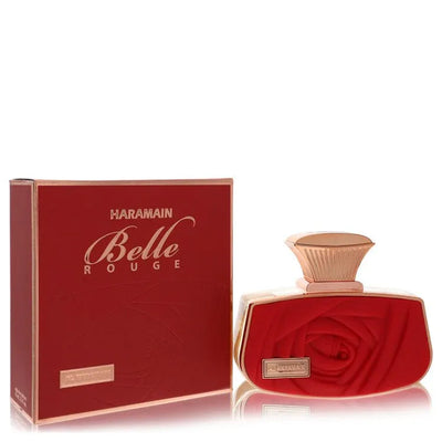 An image displaying Al Haramain Belle Rouge by Al Haramain Eau De Parfum Spray 2.5 oz for Women by Al Haramain