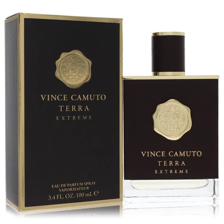 An image displaying Vince Camuto Terra Extreme by Vince Camuto Eau De Parfum Spray 3.4 oz for Men by Vince Camuto