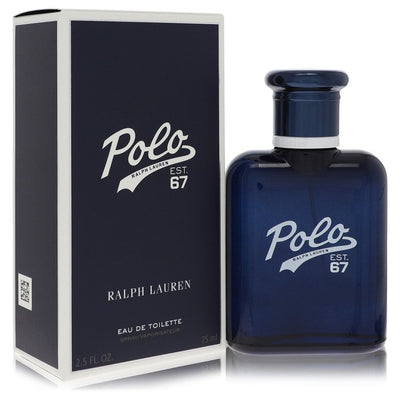 An image displaying Polo 67 by Ralph Lauren Eau De Toilette Spray 2.5 oz for Men by Ralph Lauren