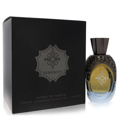 An image displaying Atralia Amora Serenity by Atralia Extrait De Parfum Spray 3.4 oz for Women by Atralia