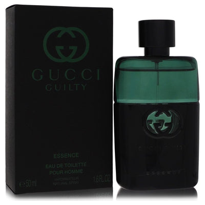 An image displaying Gucci Guilty Essence by Gucci Eau De Toilette Spray 1.7 oz for Men by Gucci