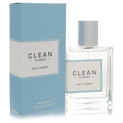 An image displaying Clean Soft Laundry by Clean Eau De Parfum Spray 2 oz for Women by Clean