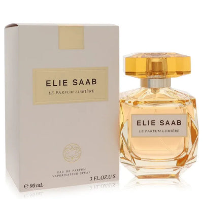 An image displaying Elie Saab Le Parfum Lumiere by Elie Saab Eau De Parfum Spray 3 oz for Women by Elie Saab