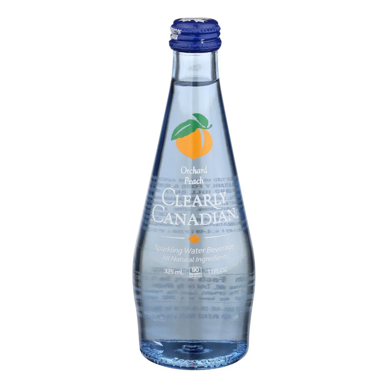 Clearly Canadian - Sparkling Water Orchard Peach - Case Of 12-11 Ounce
