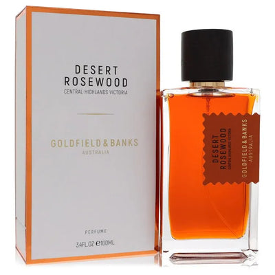 An image displaying Goldfield & Banks Desert Rosewood by Goldfield & Banks Perfume Spray 3.4 oz for Men by Goldfield & Banks