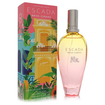 An image displaying Escada Brisa Cubana by Escada Eau De Toilette Spray 3.3 oz for Women by Escada