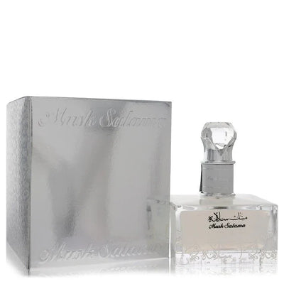 An image displaying Lattafa Musk Salama by Lattafa Eau De Parfum Spray 3.4 oz for Women by Lattafa