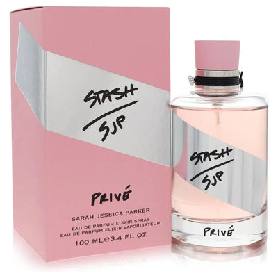 An image displaying Sarah Jessica Parker Stash Prive by Sarah Jessica Parker Eau De Parfum Elixir Spray 3.4 oz for Women by Sarah Jessica Parker