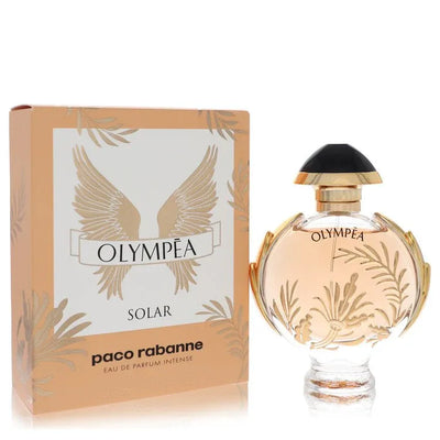 An image displaying Olympea Solar by Paco Rabanne Eau De Parfum Intense Spray 1.7 oz for Women by Paco Rabanne