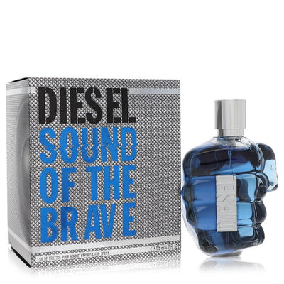 An image displaying Sound Of The Brave by Diesel Eau De Toilette Spray 4.2 oz for Men by Diesel