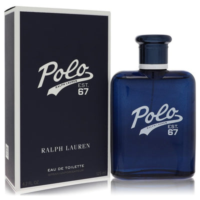 An image displaying Polo 67 by Ralph Lauren Eau De Toilette Spray 4.2 oz for Men by Ralph Lauren