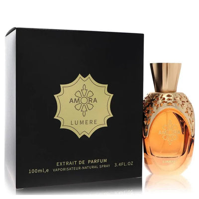 An image displaying Atralia Amora Lumere by Atralia Extrait De Parfum Spray 3.4 oz for Women by Atralia