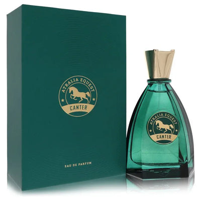 An image displaying Atralia Equest Canter by Atralia Eau De Parfum Spray 3.4 oz for Women by Atralia
