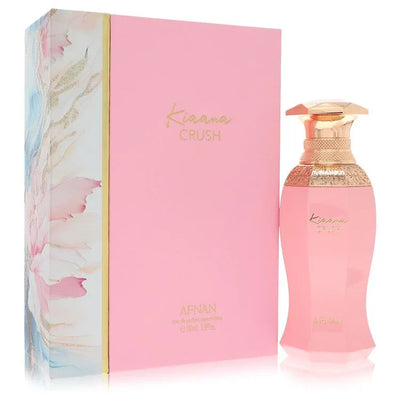 An image displaying Afnan Kiaana Crush by Afnan Eau De Parfum Spray 3.4 oz for Women by Afnan