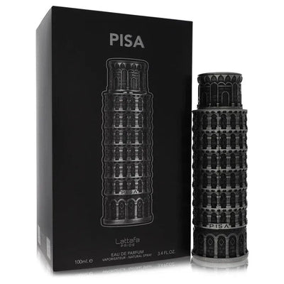 An image displaying Lattafa Pride Pisa by Lattafa Eau De Parfum Spray 3.4 oz for Men by Lattafa