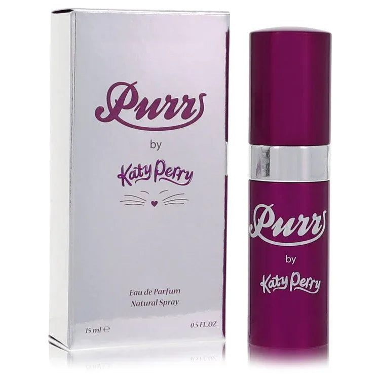 An image displaying Purr by Katy Perry Eau De Parfum Spray 0.5 oz for Women by Katy Perry