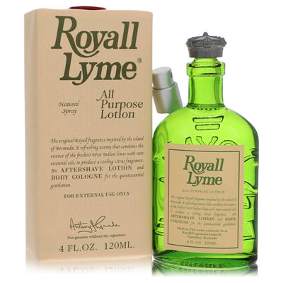 An image displaying ROYALL LYME by Royall Fragrances All Purpose Lotion / Cologne oz for Men by Royall Fragrances