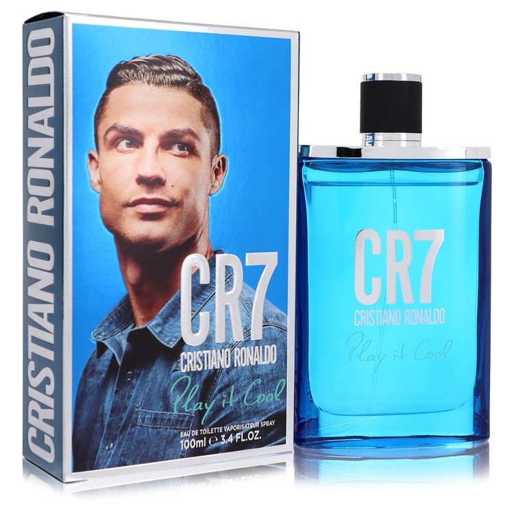 An image displaying CR7 Play It Cool by Cristiano Ronaldo Eau De Toilette Spray for Men by Cristiano Ronaldo